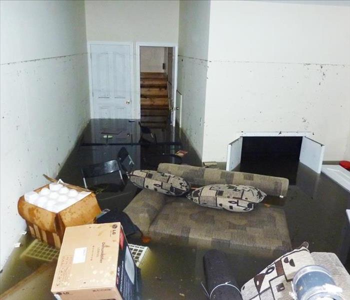 Water flooded basement